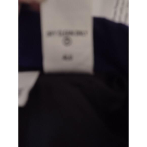 Draper's and Damon's Women's beaded sequin jacket Medium Blue Cotton Lightweight - Picture 13 of 16